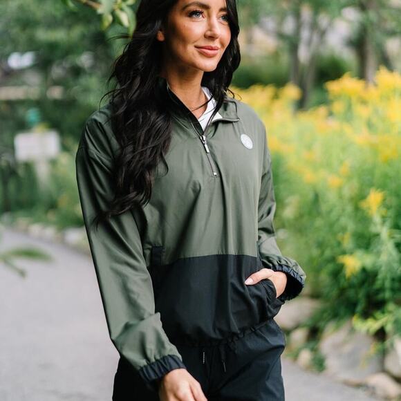 ZYIA Jackets & Blazers - ZYIA Quarter Zip Pullover Jacket